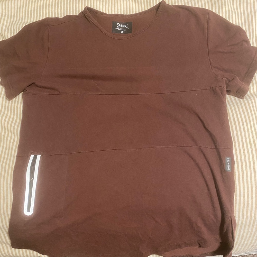 Men’s ASRV Performance Burgundy T-Shirt